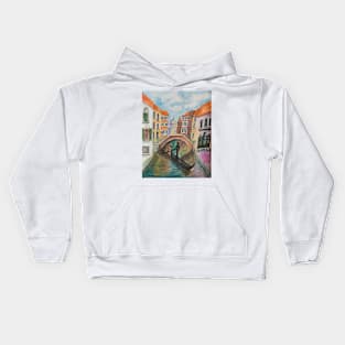 Venice bridge Kids Hoodie